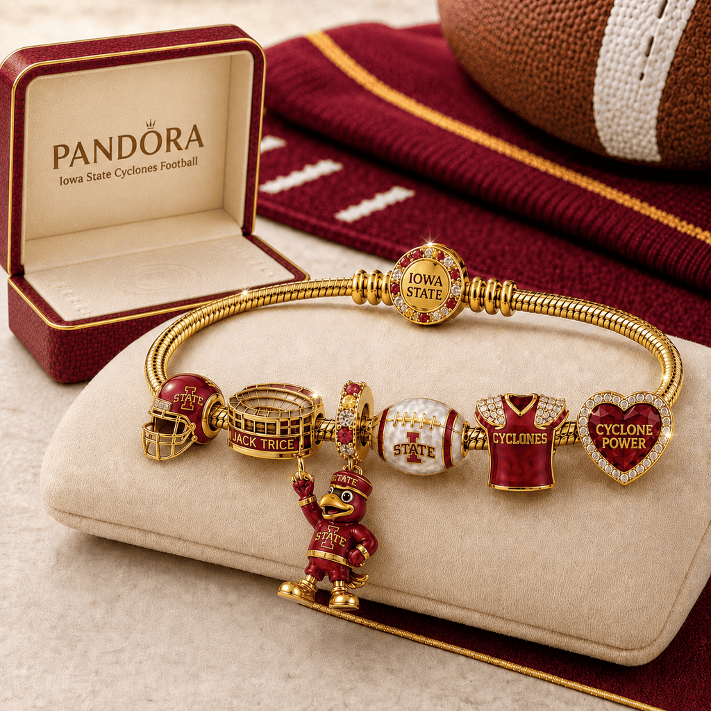 ISC Gold Charm Bracelet Set TMH
