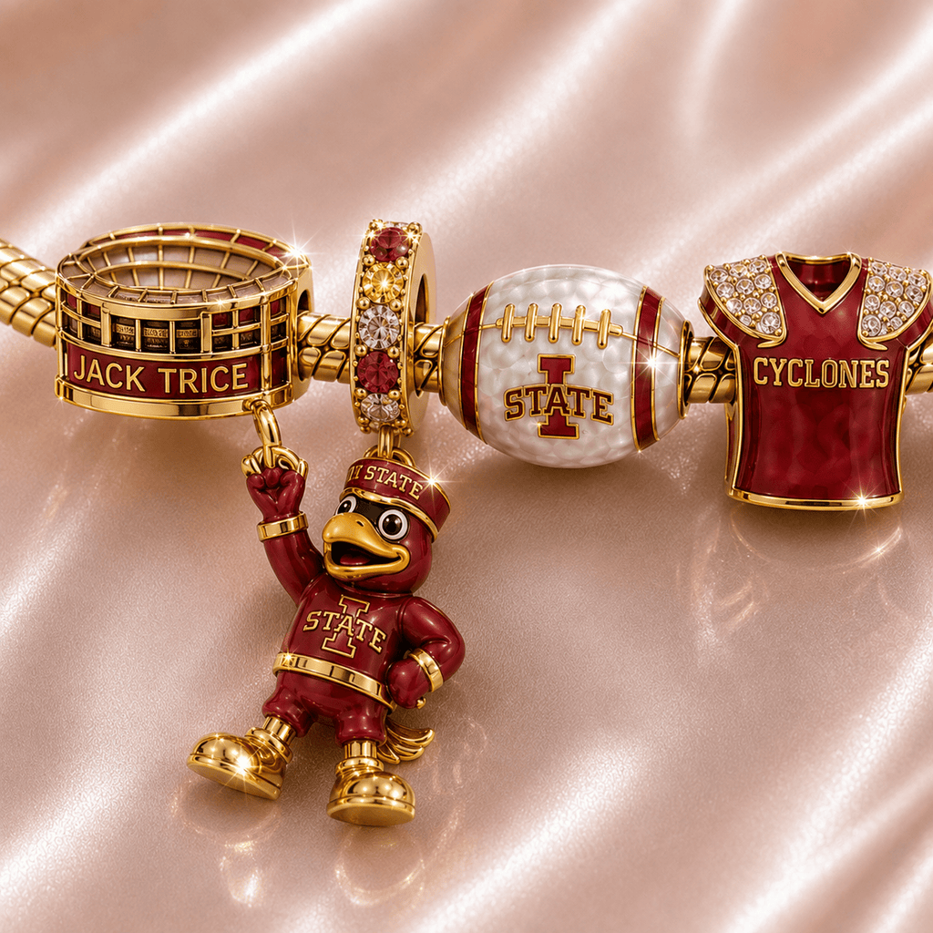ISC Gold Charm Bracelet Set TMH