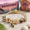 BBN Gold Charm Bracelet Set VTH