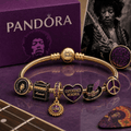 JHR Gold Charm Bracelet Set VTH