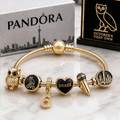 DRK Gold Charm Bracelet Set VTH