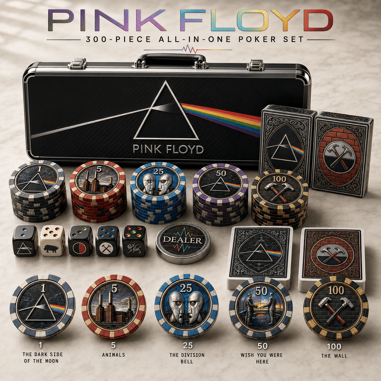 Premium PFD Poker Set LNTH