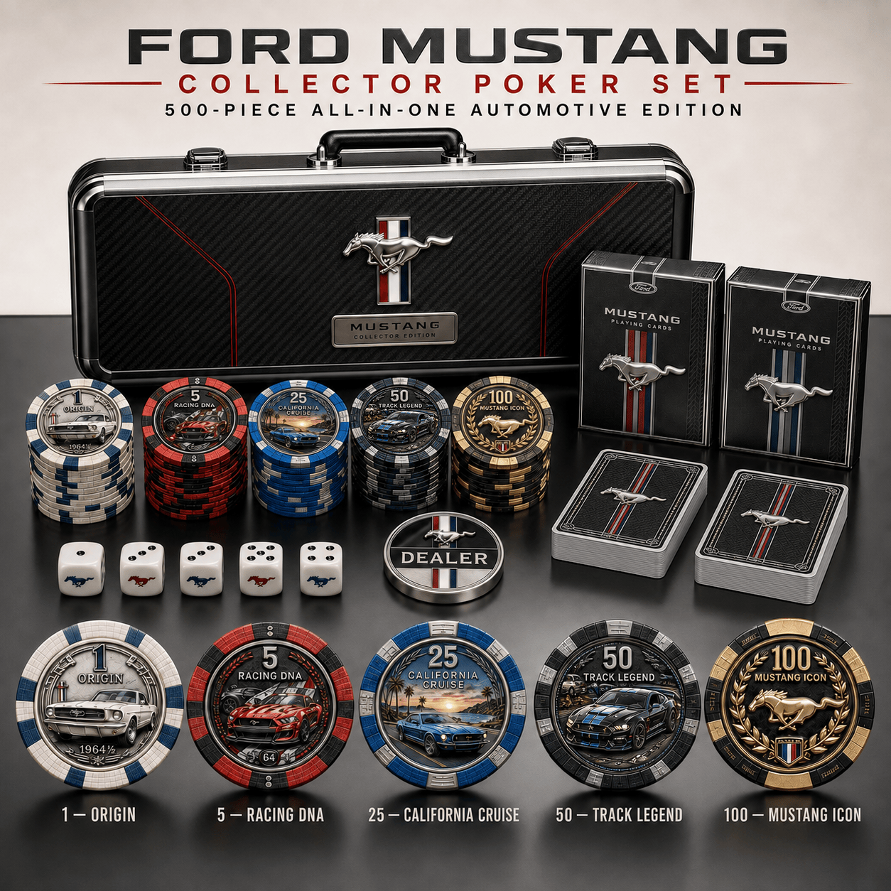Premium MUST Poker Set LNTH