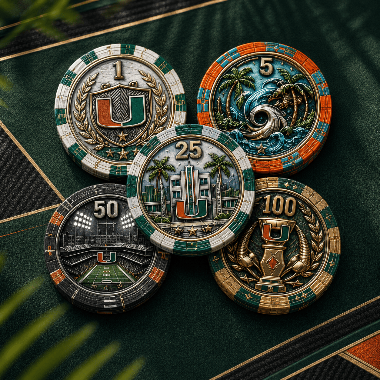 Premium MHC Poker Set LNTH