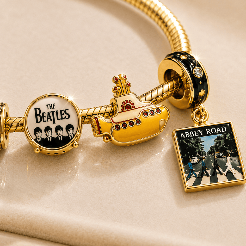 TBT Gold Charm Bracelet Set TTTT