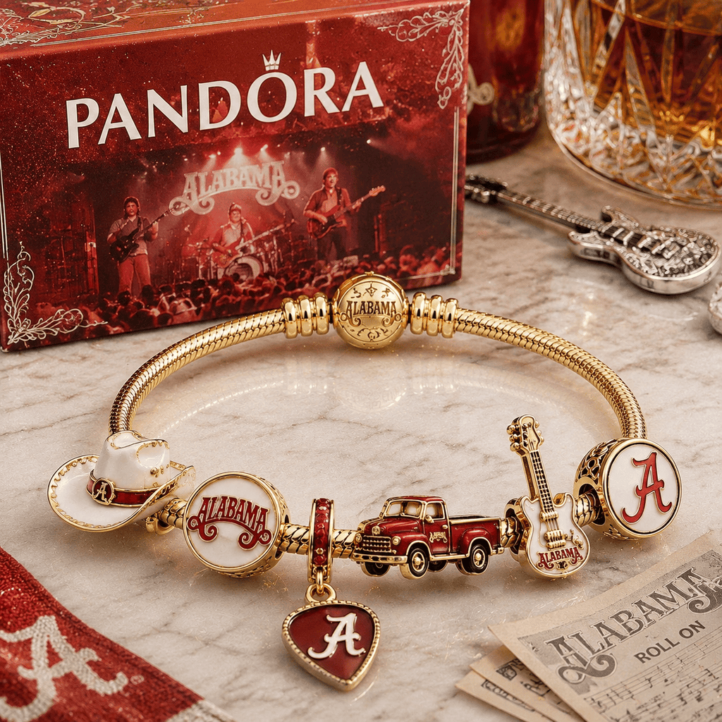 ALB Gold Charm Bracelet Set PTT