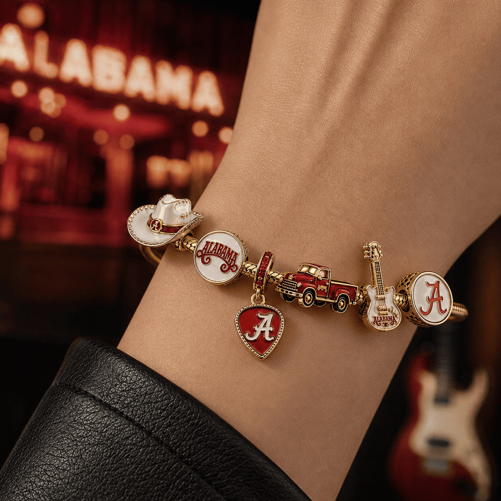 ALB Gold Charm Bracelet Set PTT