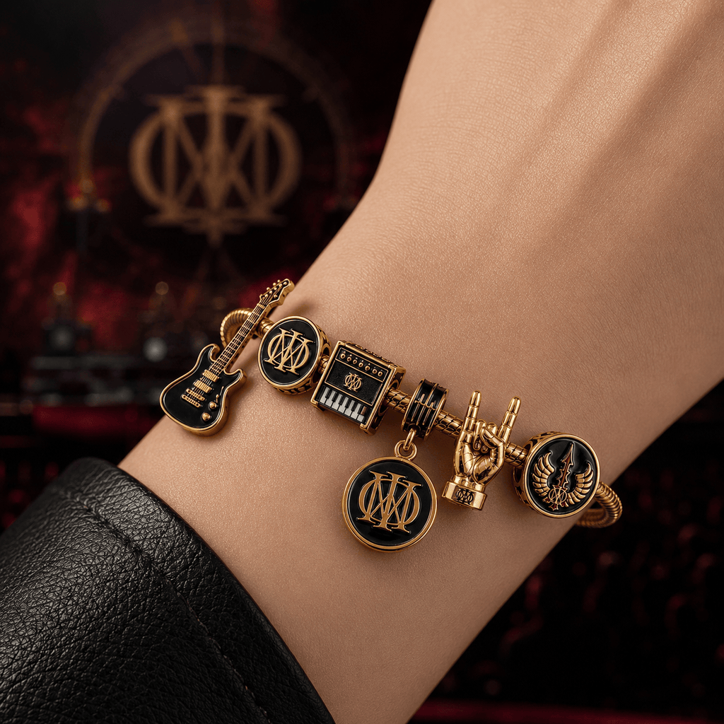 DRTT Gold Charm Bracelet Set PTT