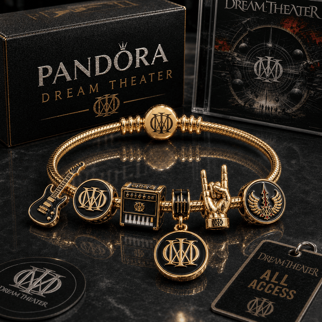 DRTT Gold Charm Bracelet Set PTT