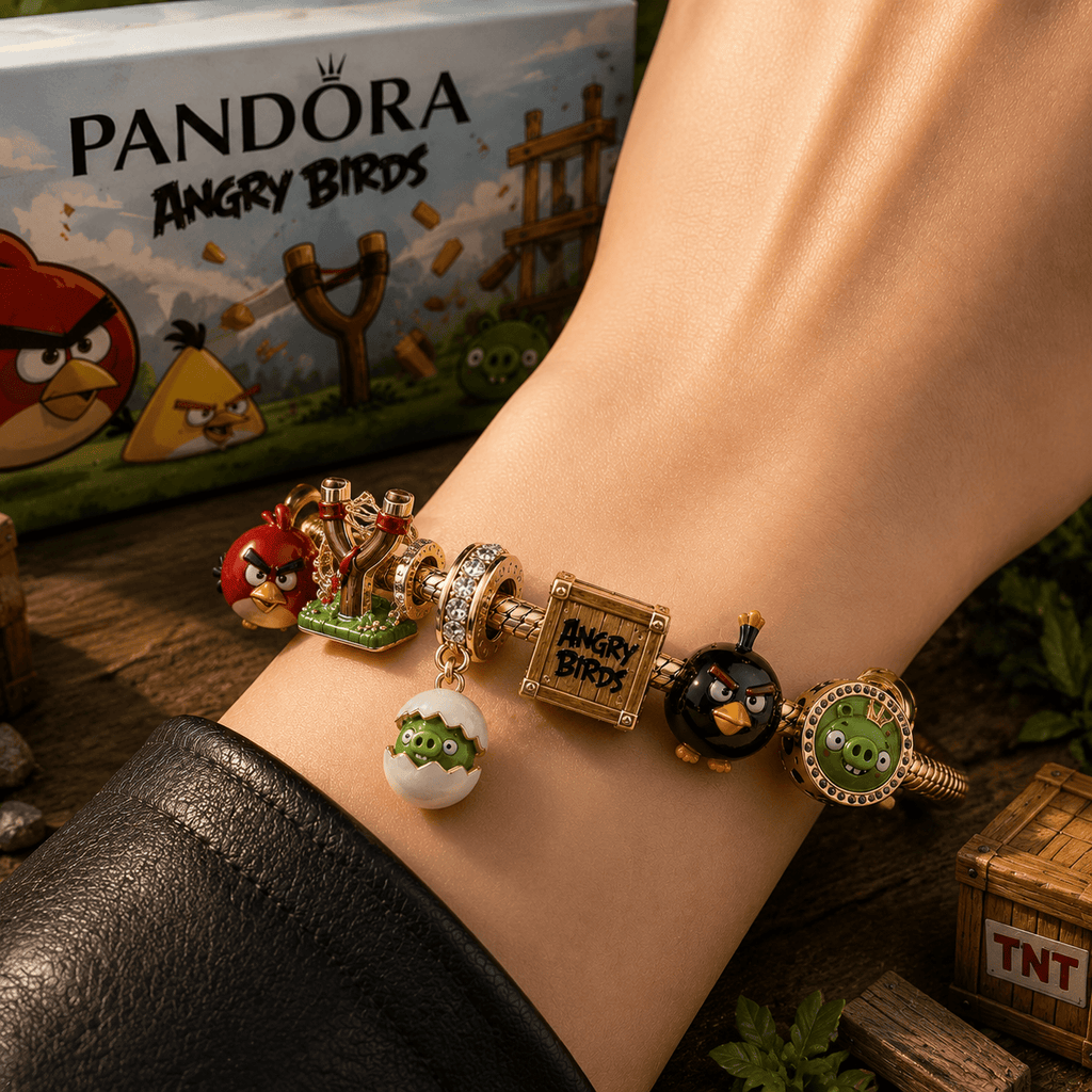 TANBS Gold Charm Bracelet Set PTT
