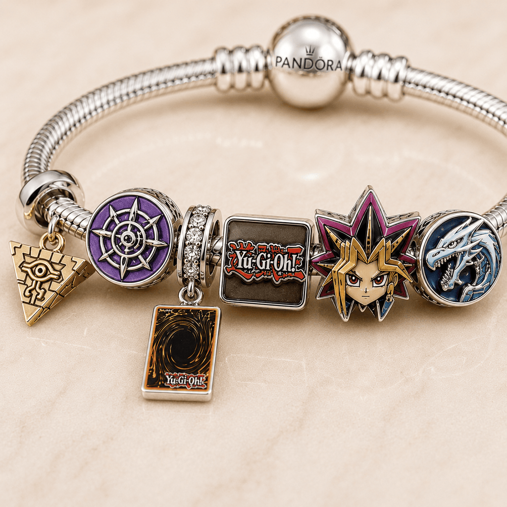 YGO Sliver Charm Bracelet Set PTT
