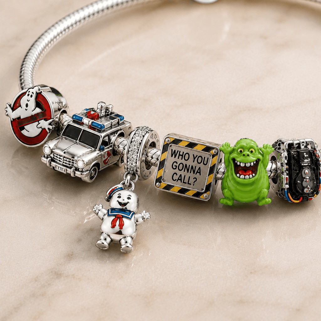 GBT Sliver Charm Bracelet Set PTT