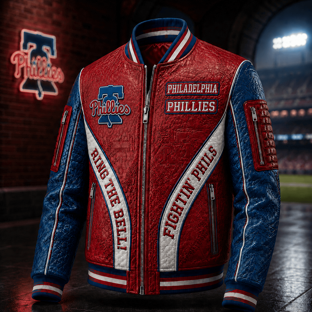Premium PPP Leather Zipper Jacket PVNA