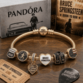 BRST Gold Charm Bracelet Set VTH