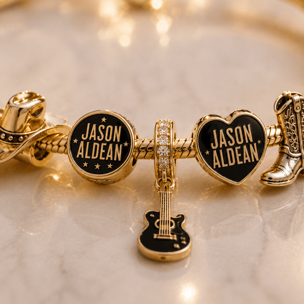 JSA Gold Charm Bracelet Set VTH