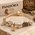 RME Gold Charm Bracelet Set VTH