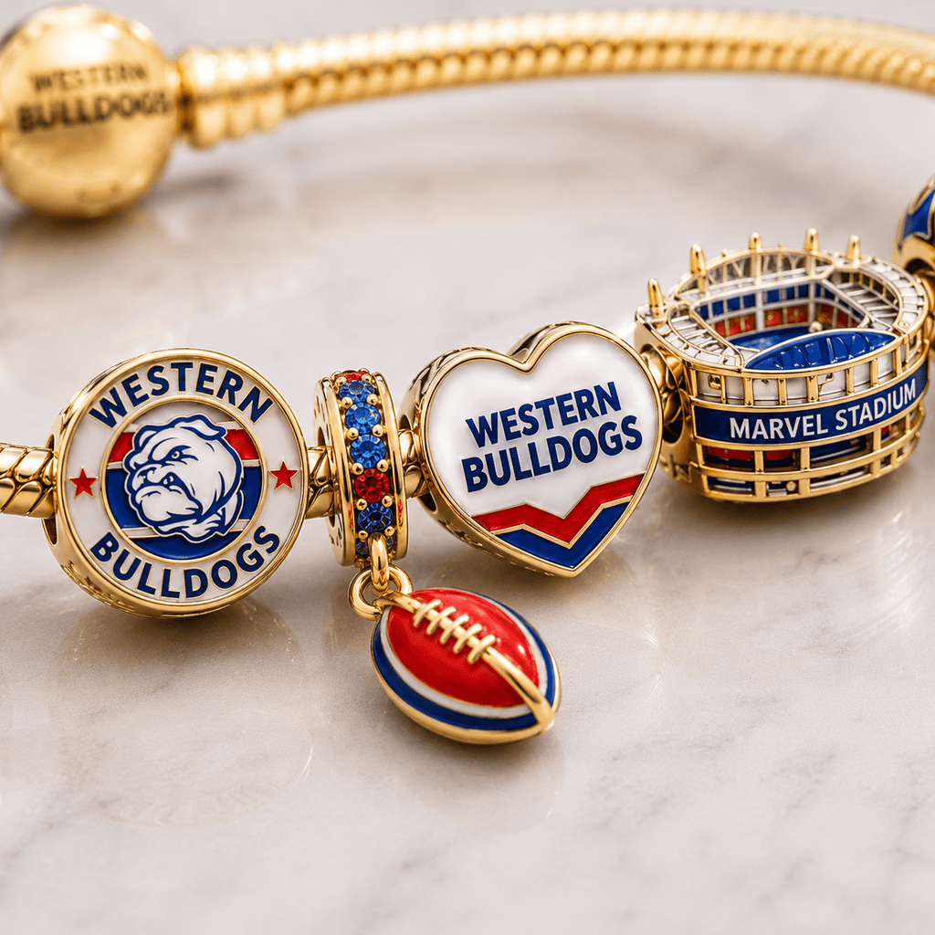 WTB Gold Charm Bracelet Set VTH