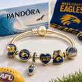 WCE Gold Charm Bracelet Set VTH