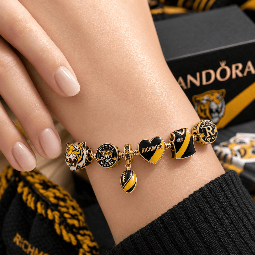 RIC Gold Charm Bracelet Set VTH