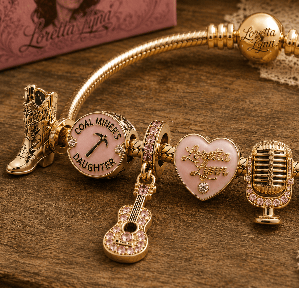 LTL Gold Charm Bracelet Set VTH