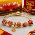 GCS Gold Charm Bracelet Set VTH