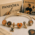 EDSR Gold Charm Bracelet Set VTH