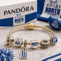 NMKS Gold Charm Bracelet Set VTH
