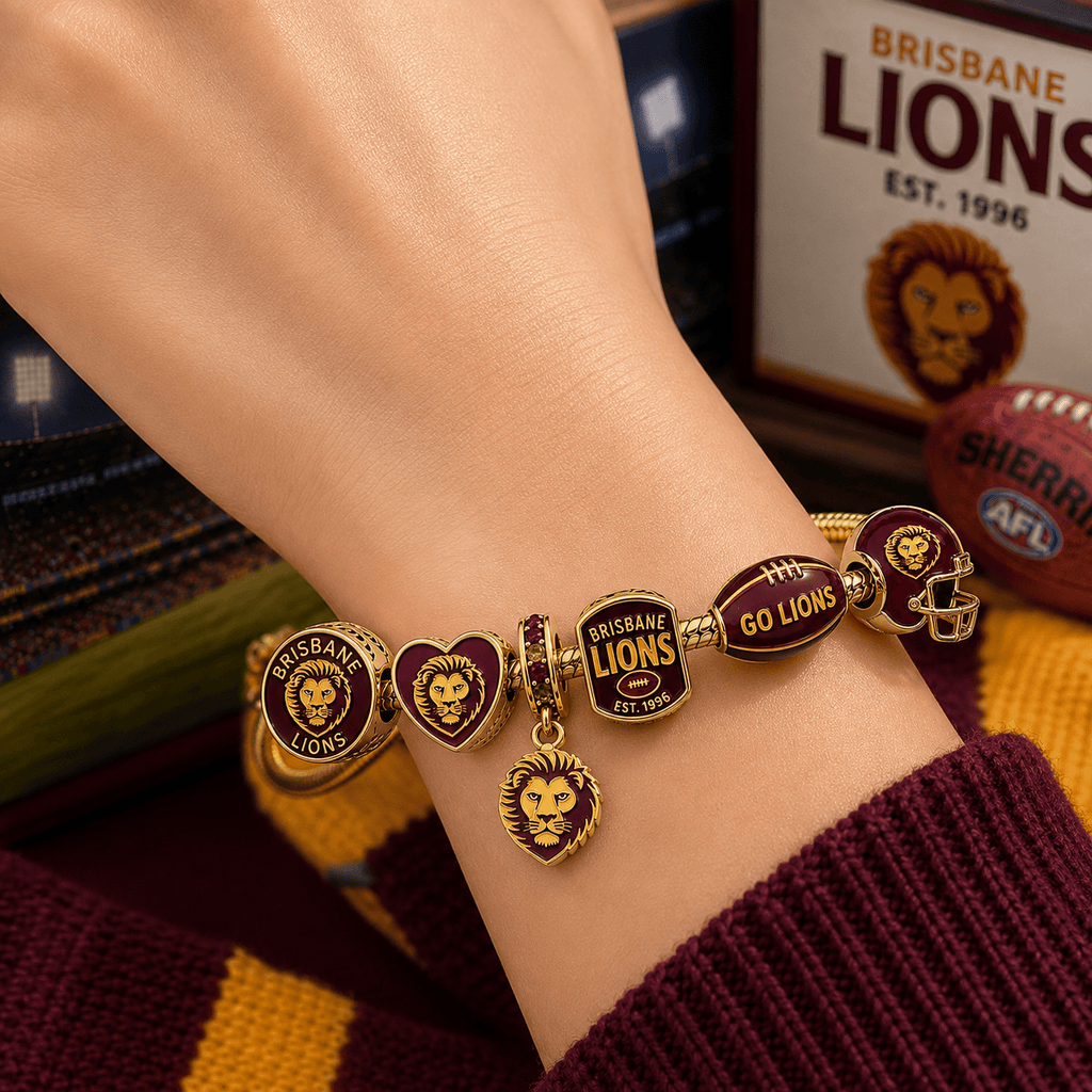BRBL Gold Charm Bracelet Set VTH