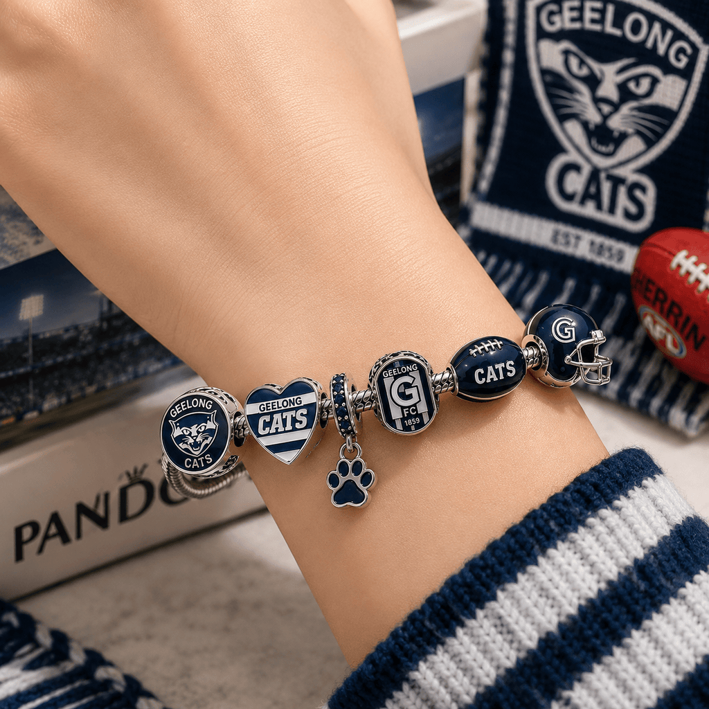 GLC Silver Charm Bracelet Set VTH