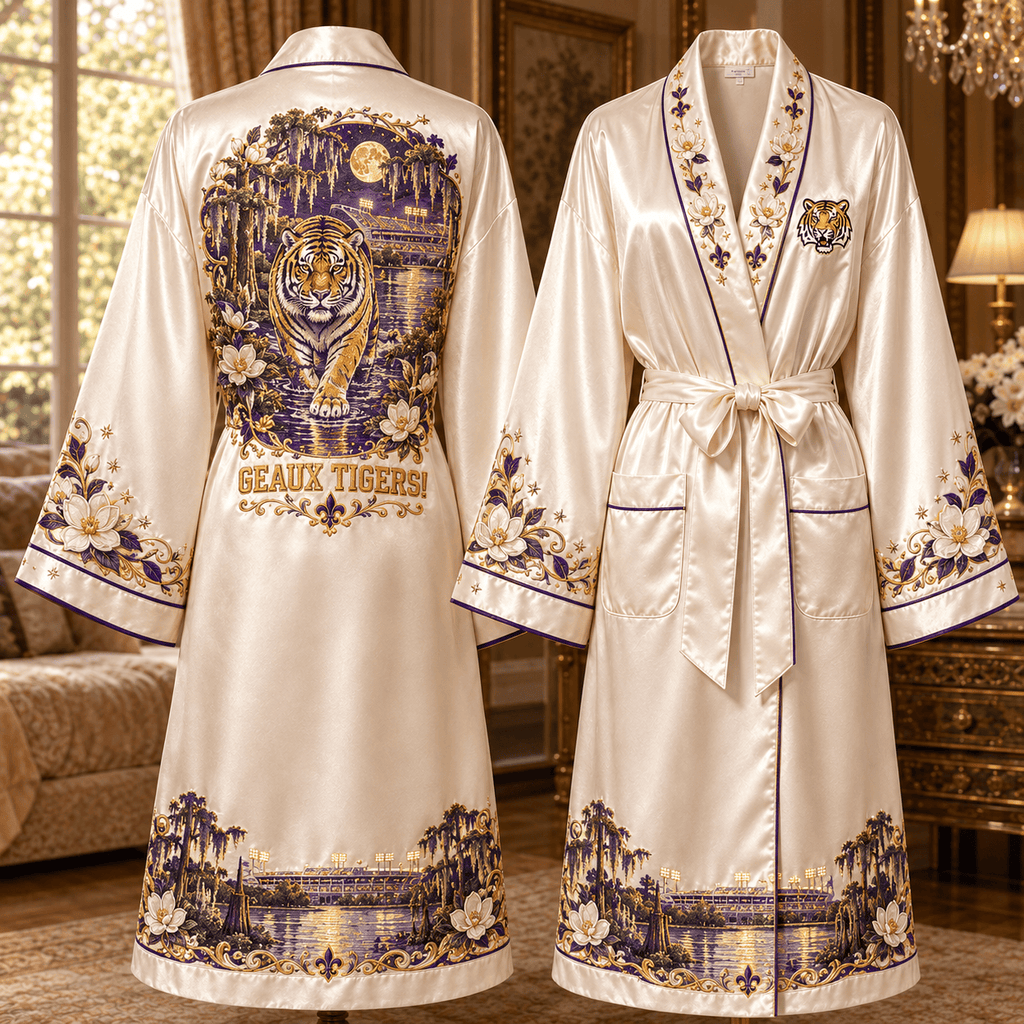 PREMIUM LSU Satin Robe NVH