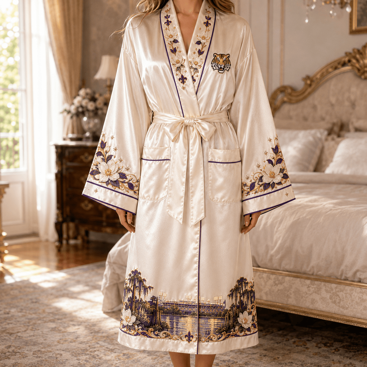 PREMIUM LSU Satin Robe NVH