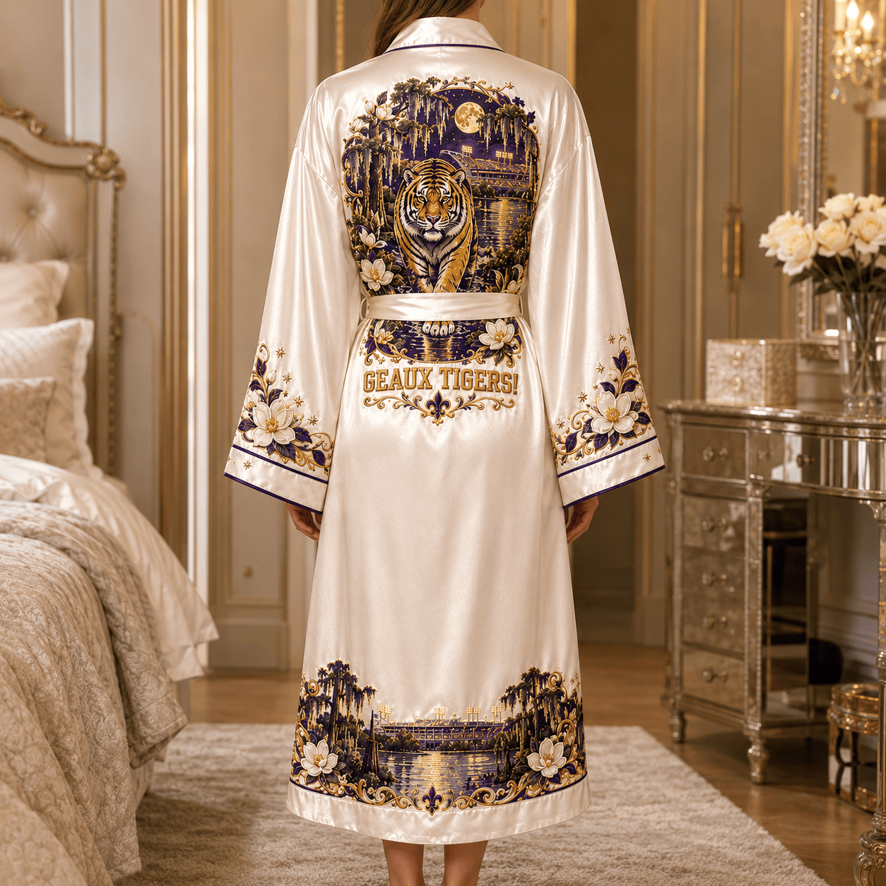 PREMIUM LSU Satin Robe NVH