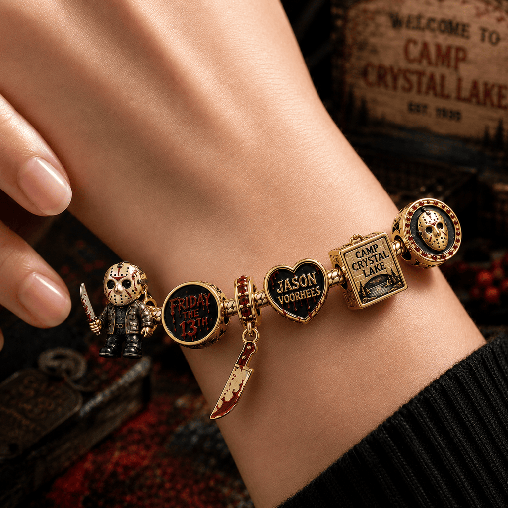JAVOR Gold Charm Bracelet Set BMD