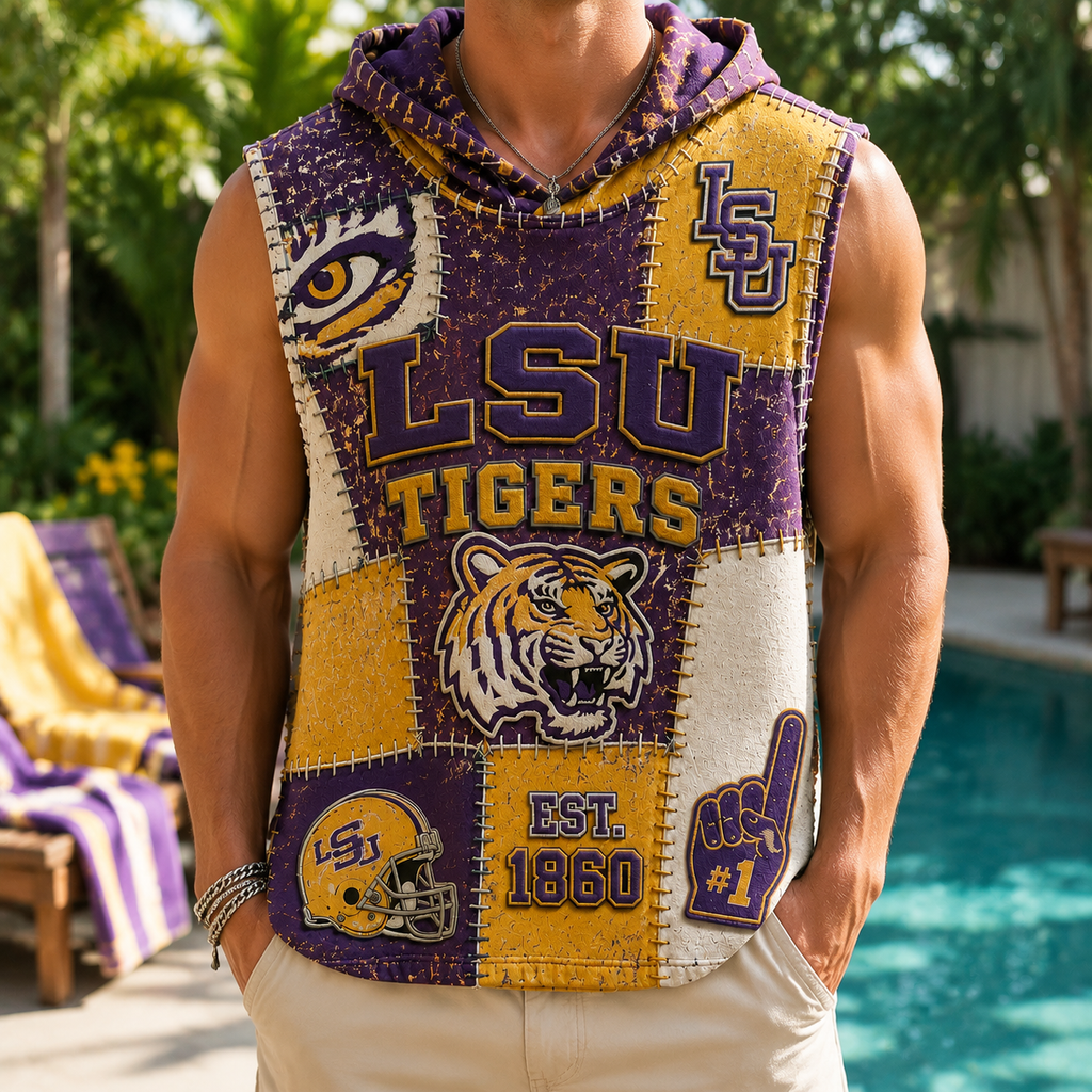 PREMIUM LSU HOODED TANK NPL