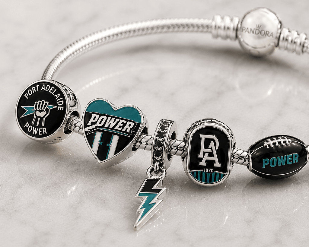 PADP Silver Charm Bracelet Set VTH