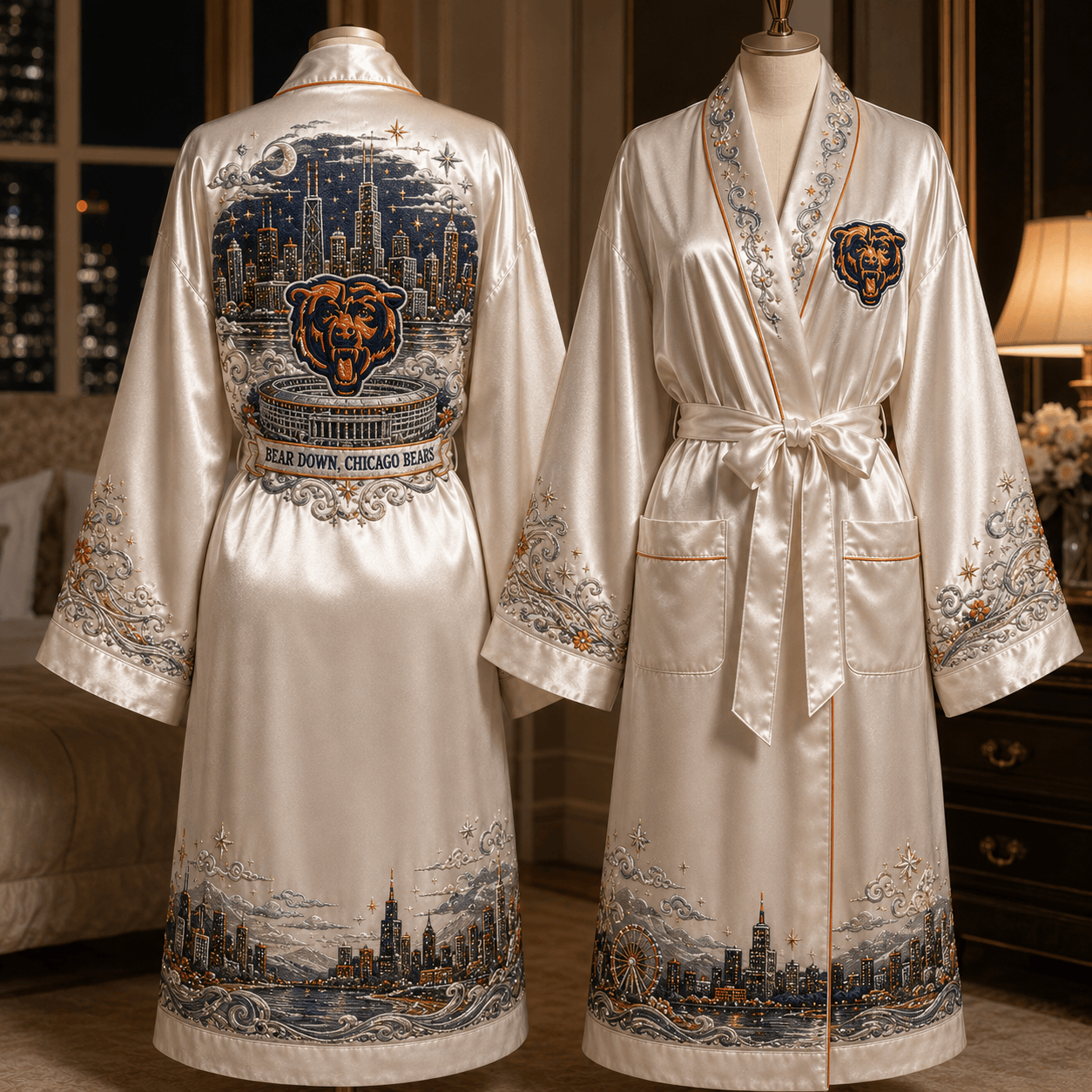 PREMIUM CCB Satin Robe NVH