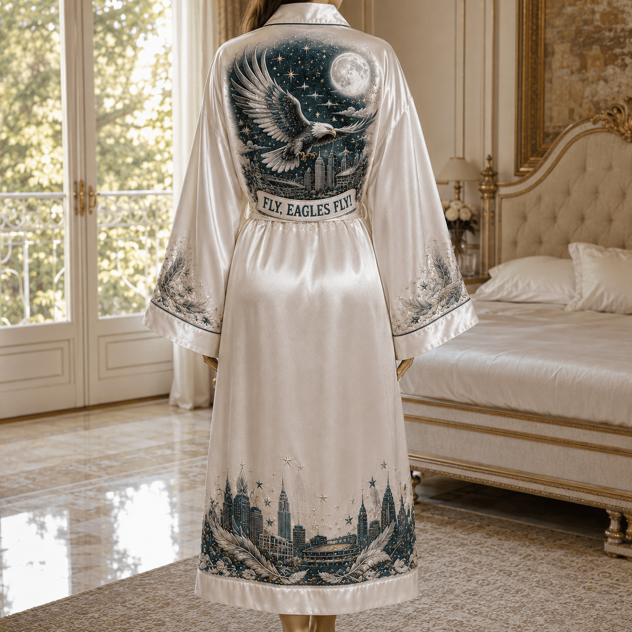 PREMIUM PLDE Satin Robe NVH