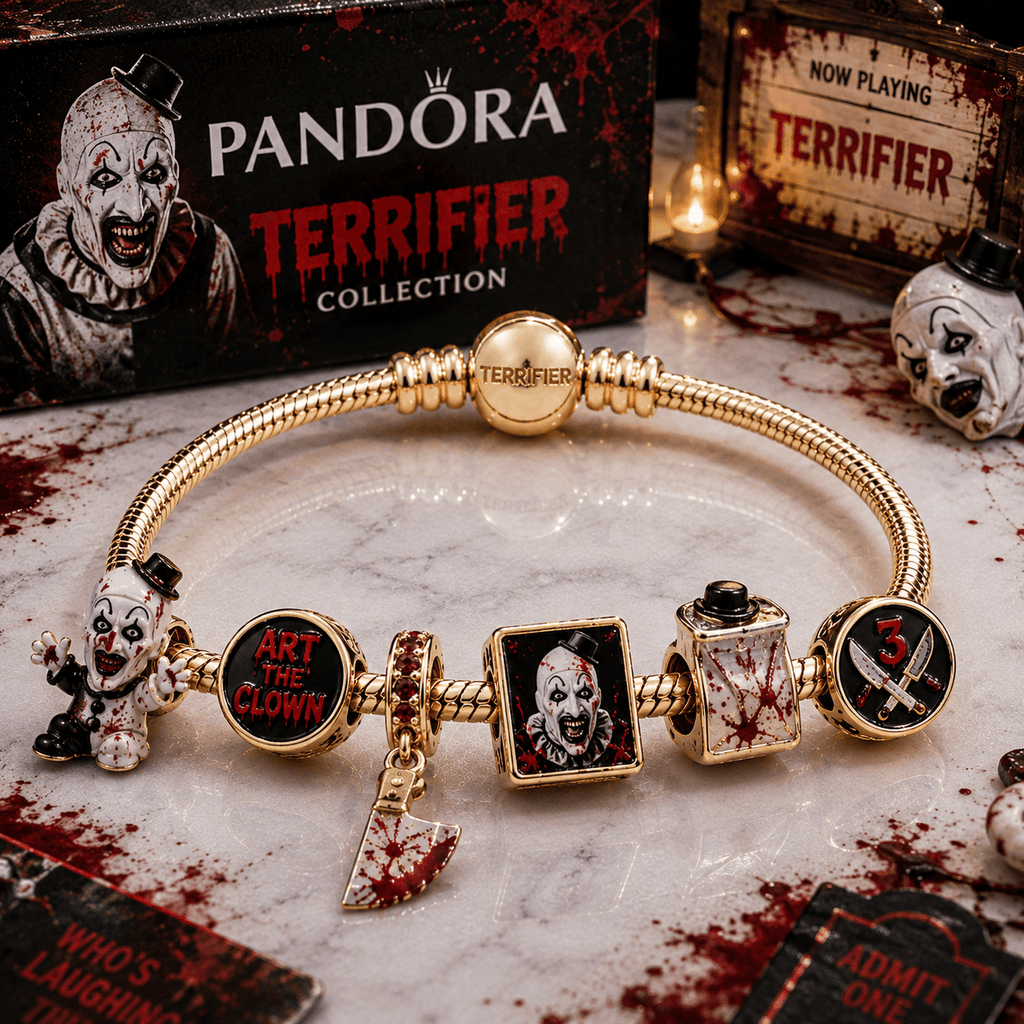 TEF Gold Charm Bracelet Set BMD