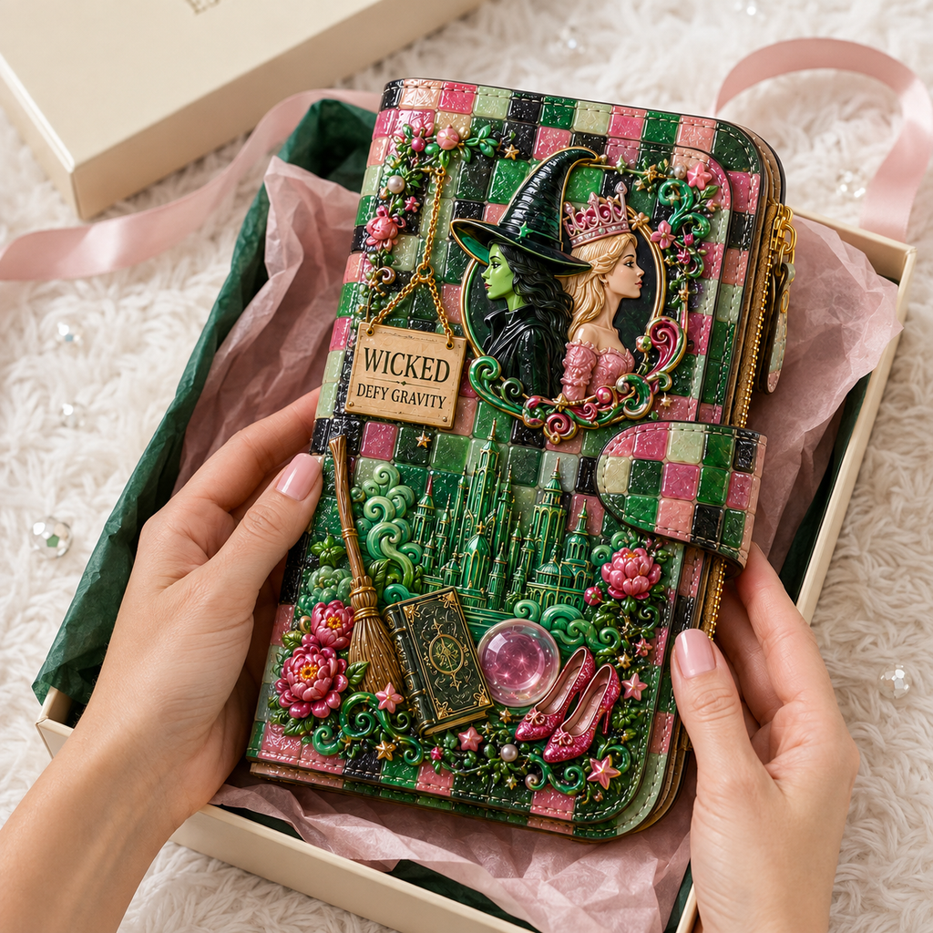 Premium WCKD Embossed Wallet NTVA
