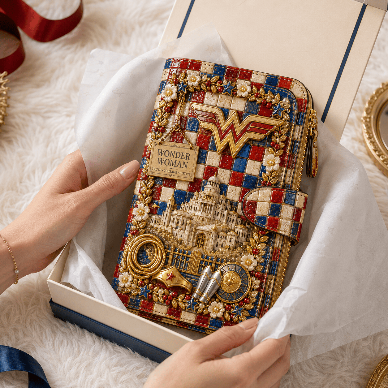 Premium WDWM Embossed Wallet NTVA