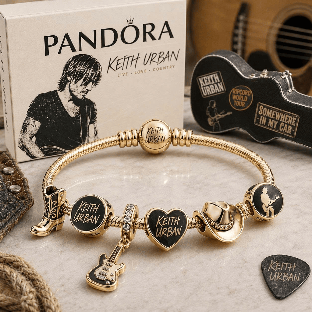 KUB Gold Charm Bracelet Set VTH