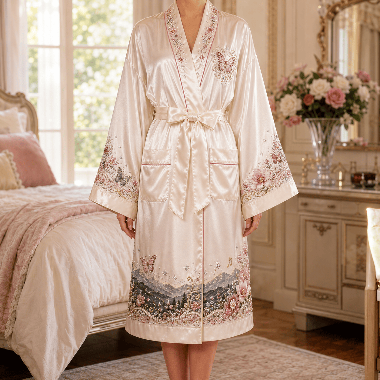 PREMIUM DLPT Satin Robe NVH