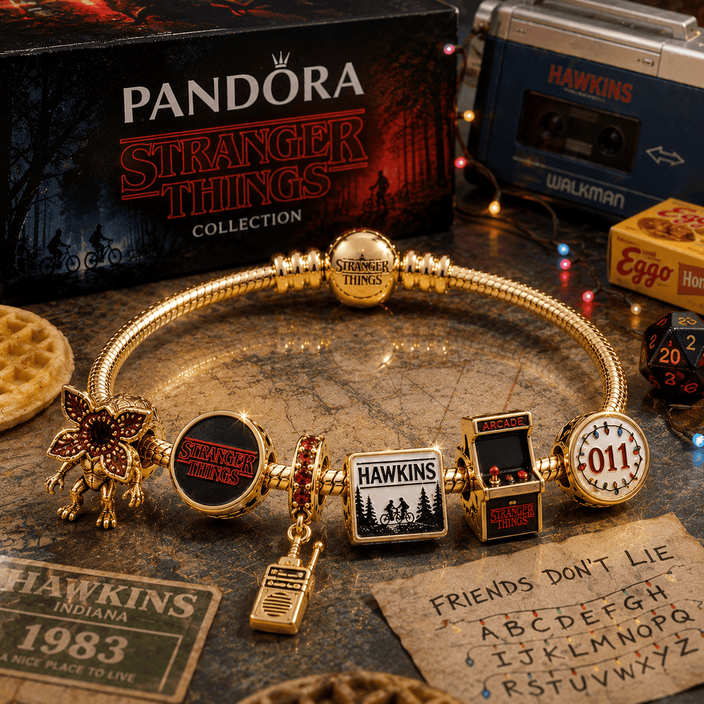 STGT Gold Charm Bracelet Set BMD