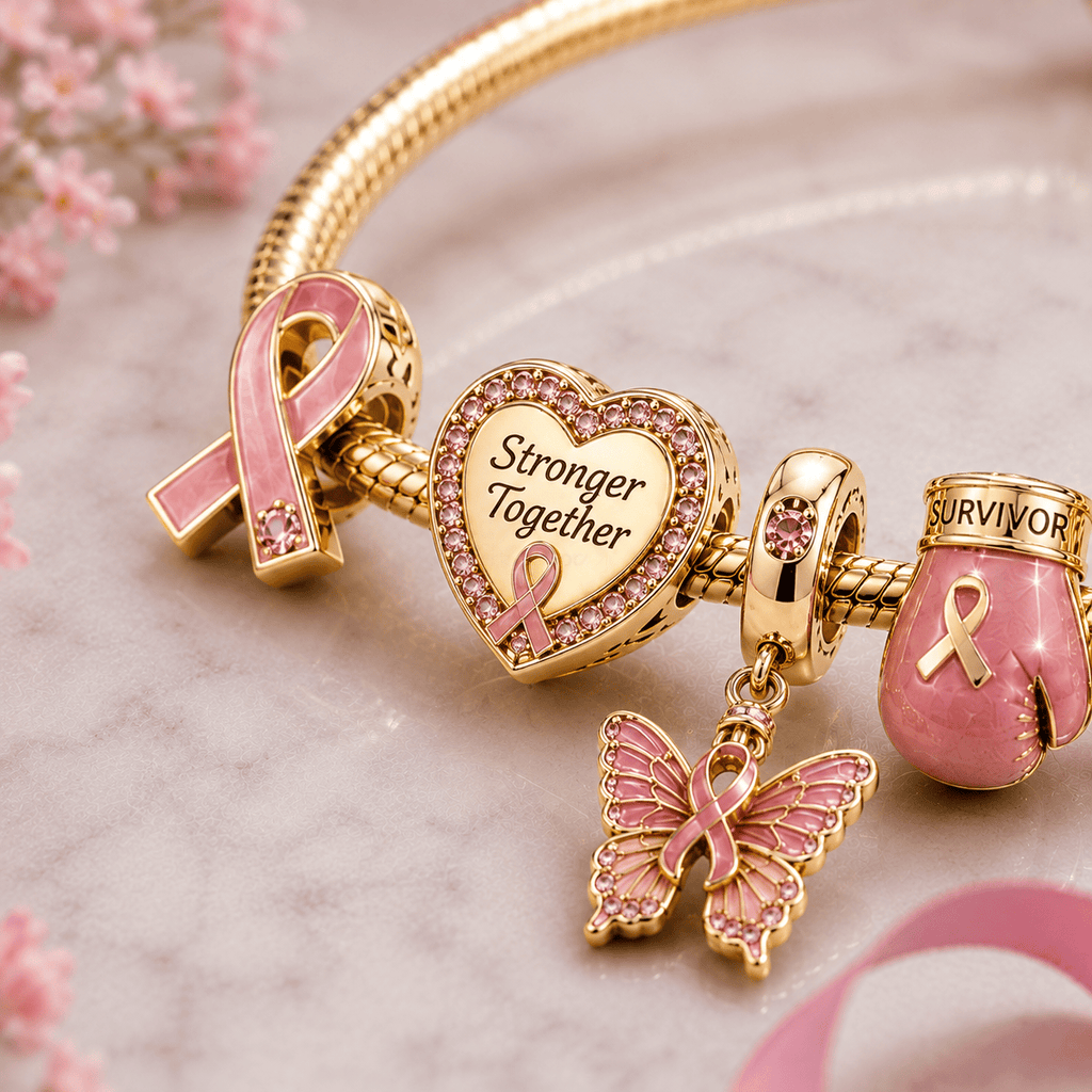 BCA Gold Charm Bracelet Set BMD