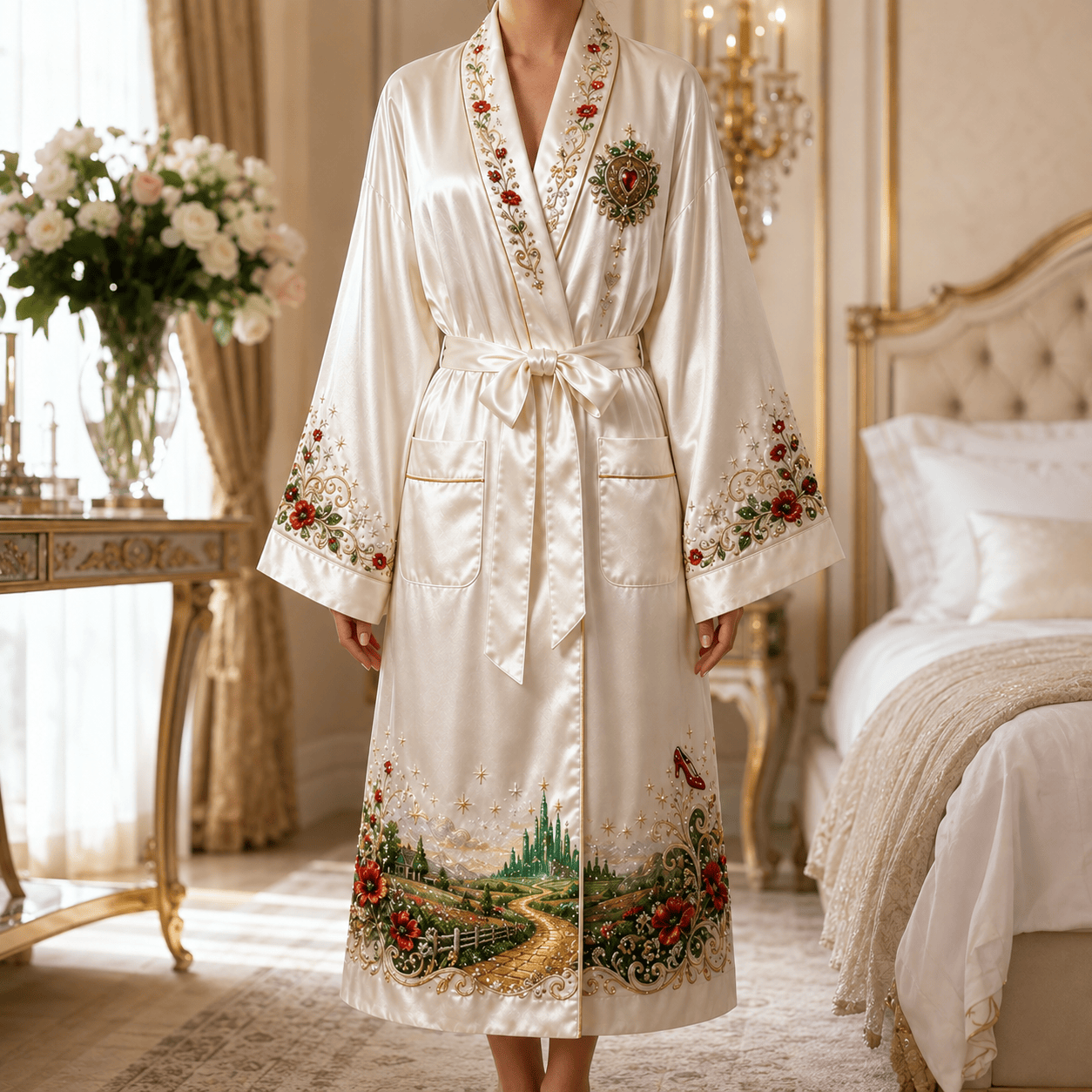 PREMIUM TWOZ Satin Robe NVH