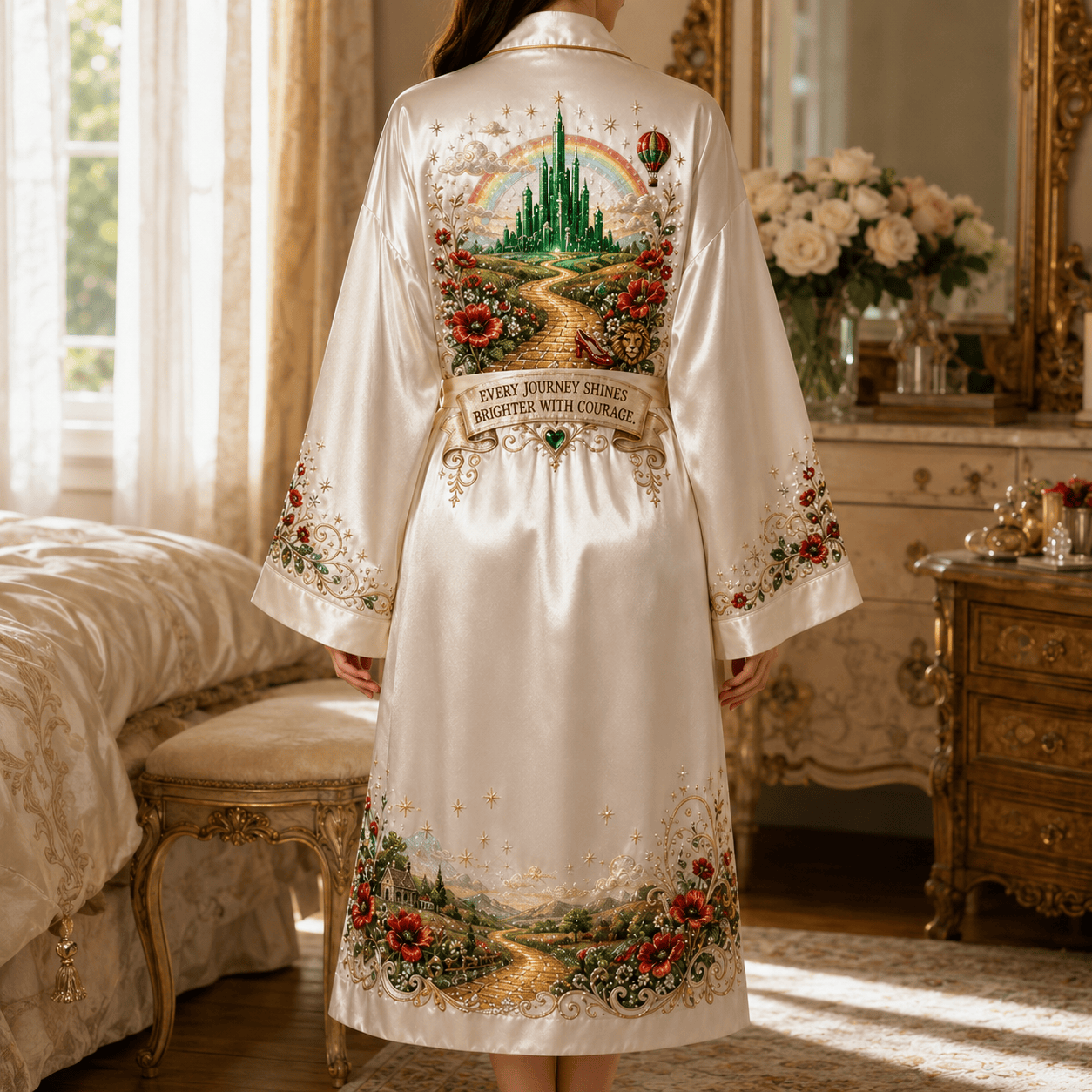 PREMIUM TWOZ Satin Robe NVH
