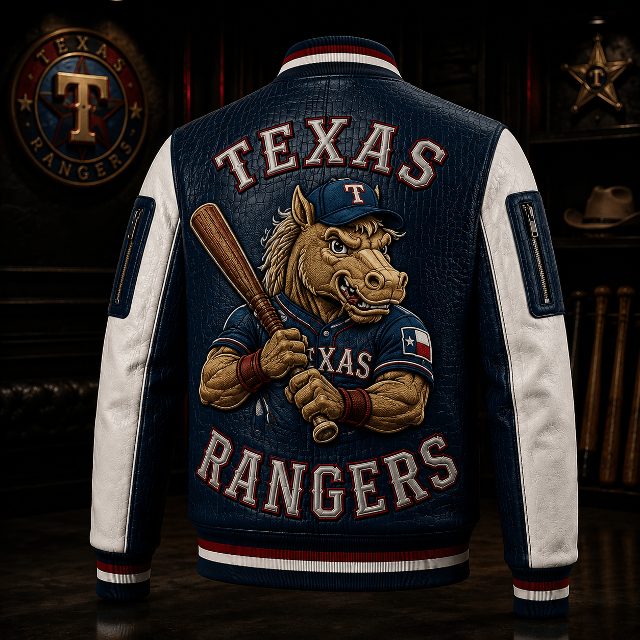 Premium TXG Leather Zipper Jacket TTMH