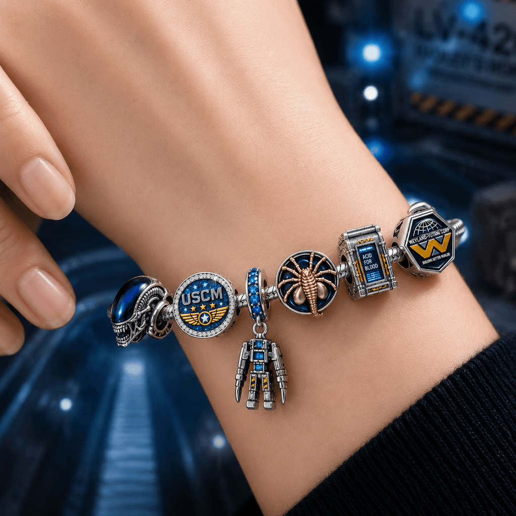 ALE Silver Charm Bracelet Set BMD