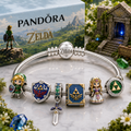 TLZ Silver Charm Bracelet Set BMD