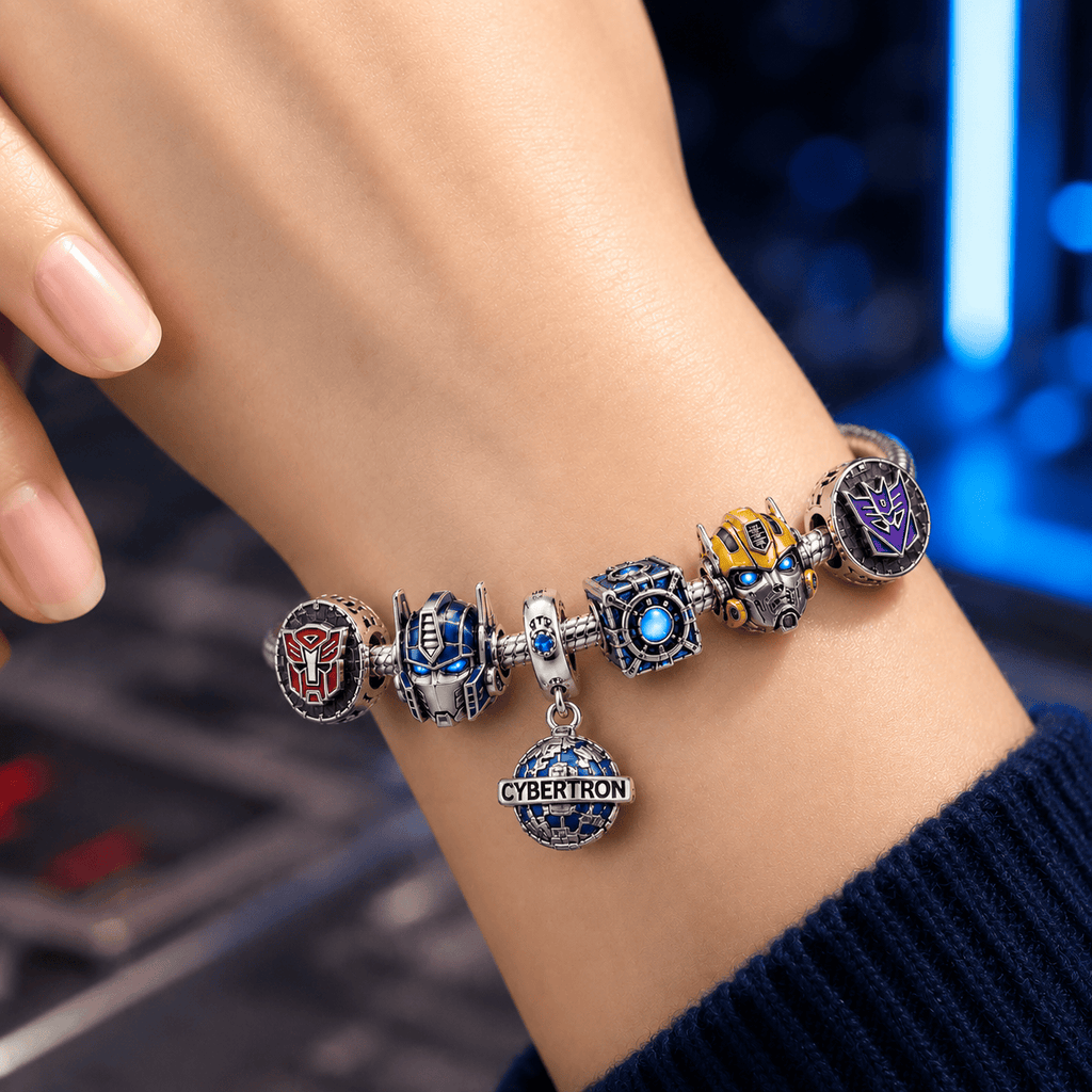 TFR Silver Charm Bracelet Set BMD